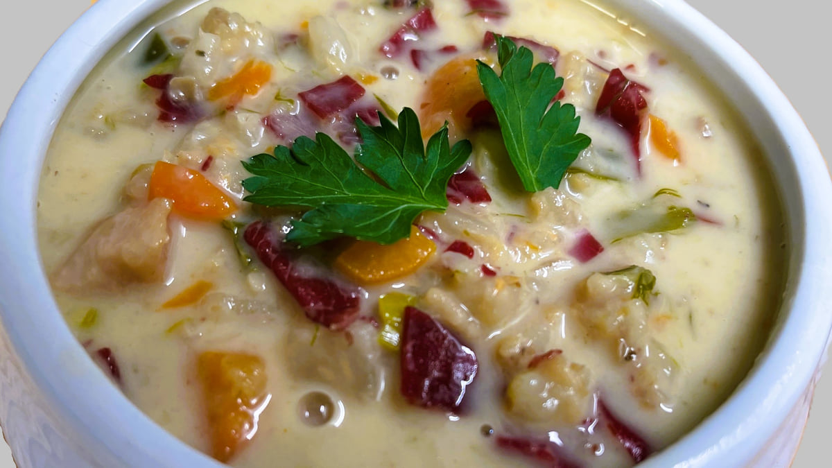Bündner Gerstensuppe der Schweizer Armee